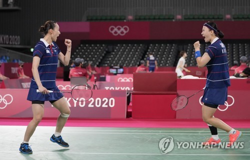 배드민턴 여자복식 세계랭킹 4위 이소희(왼쪽)-신승찬 조. [사진=연합뉴스]